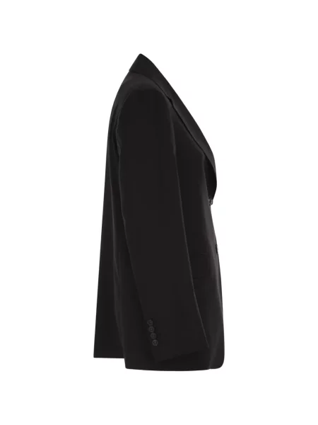 Lung sacou Max Mara negru