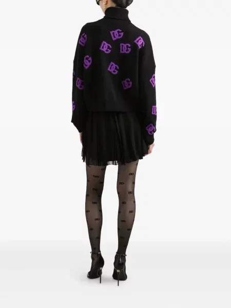 Pulover Dolce & Gabbana de lână negru