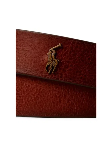Pasek Polo Ralph Lauren czerwony