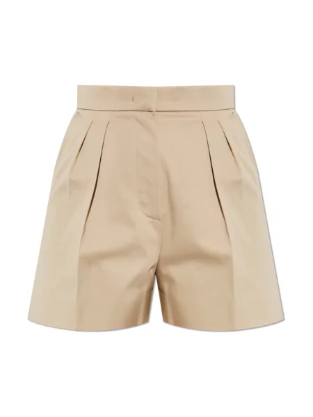 Szorty Max Mara plisowane beżowe