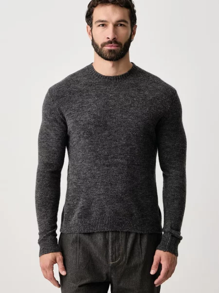 United Colors of Benetton sweter z wełną szary