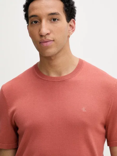 Póló Calvin Klein narancsszínű