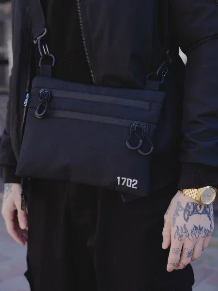 Сумка через плечо Without черная