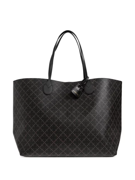 Geantă shopper By Malene Birger cu imagine negru