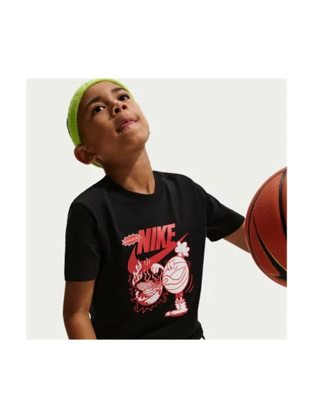 Gyerek póló Nike fekete