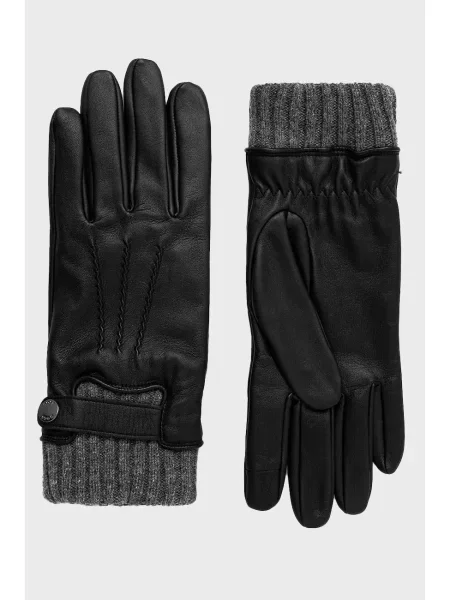 Перчатки Boss черные