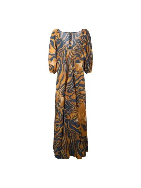 Długa sukienka maxi Alberta Ferretti