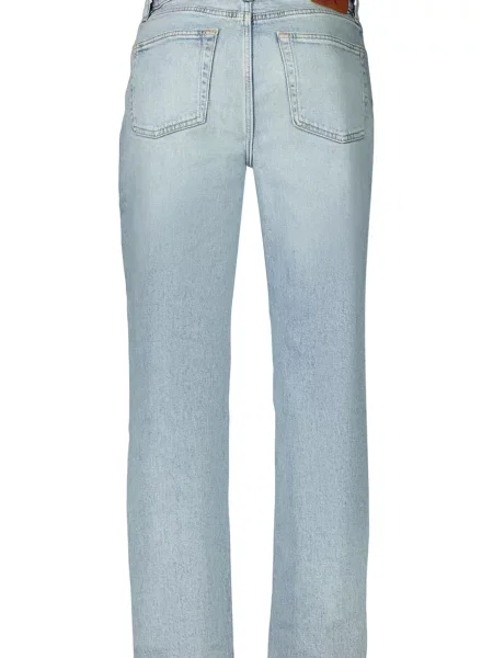 Calvin Klein Jeans Blugi Mom Fit albastru