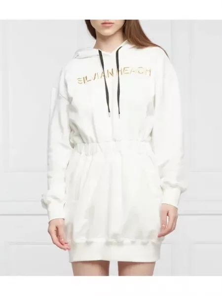 Silvian Heach Rochie alb