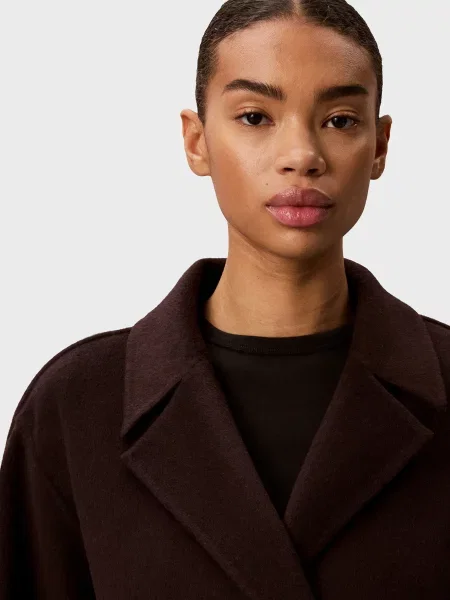 Вовняне класичне пальто Calvin Klein коричневе