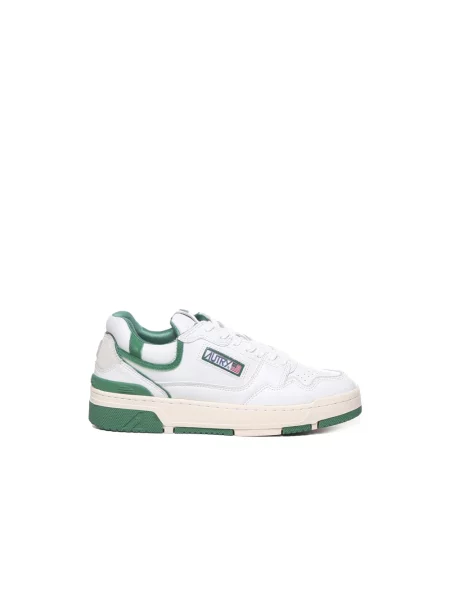 Sneakersy Autry zamszowe zielone
