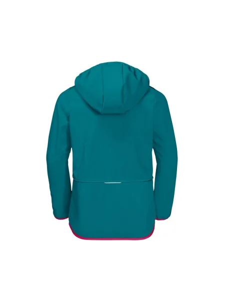Geacă copii Jack Wolfskin verde
