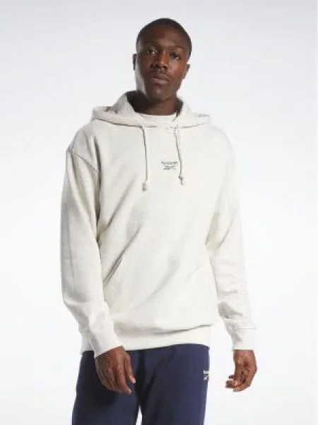 Hoodie Reebok s kapuco siva