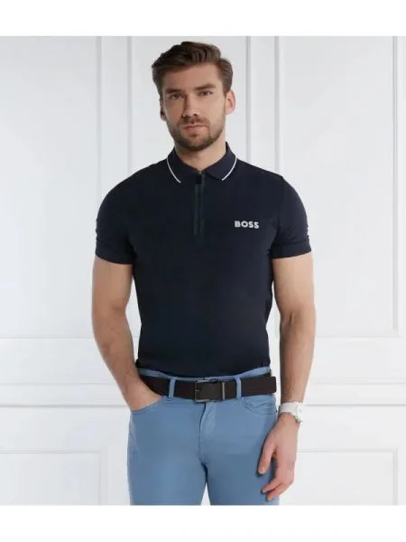 BOSS GREEN Polo Philix | stretch verde
