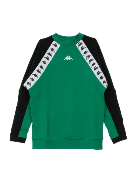Bluza Kappa z okrągłym dekoltem zielona
