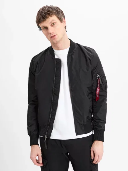 Kurtka bomber Alpha Industries czarny
