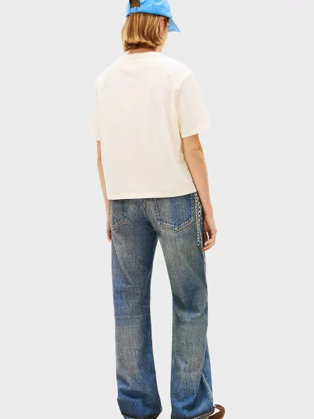 Футболка Tommy Jeans желтая