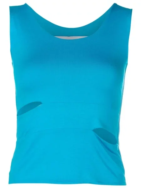 Podkoszulka Gloria Coelho bez rękawów niebieska