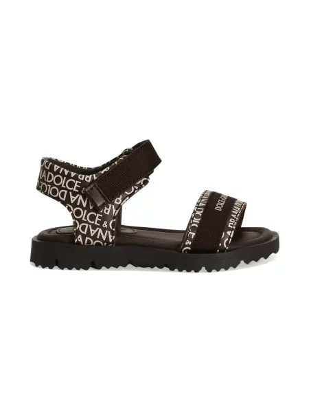 Sandały dziecięce Dolce And Gabbana czarne