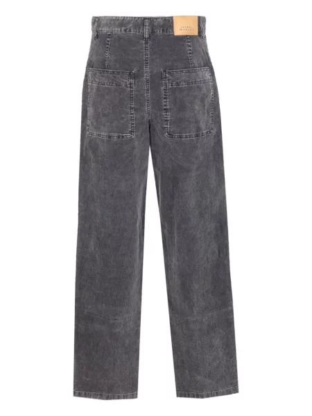 Pantaloni Marant Etoile de catifea cord negru