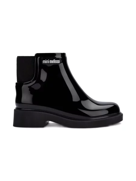 Dětské chelsea boots Mini Melissa černé