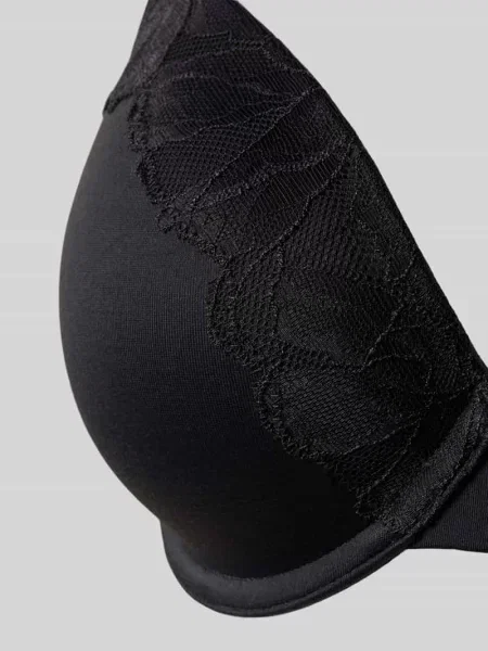 Calvin Klein Biustonosz Usztywniany Lightly Lined schwarz czarny