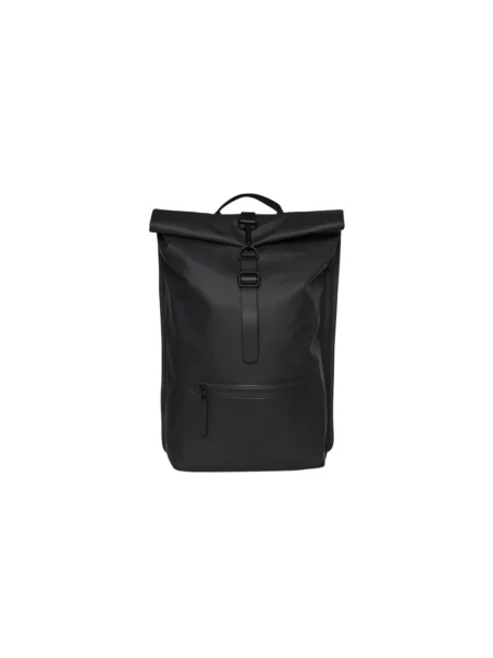 Plecak miejski Rains Rucksack Rolltop W3 17 l black czarny