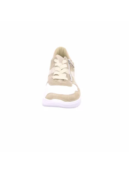 Sneakersy Waldläufer zamszowe beżowe