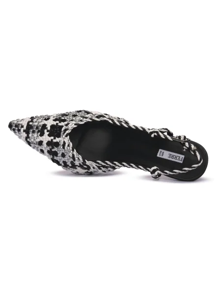 Pantofi Ferre alb