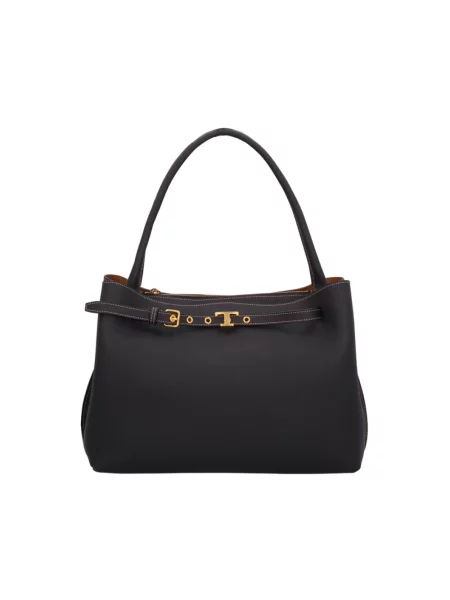 Top Tod's skórzany czarny