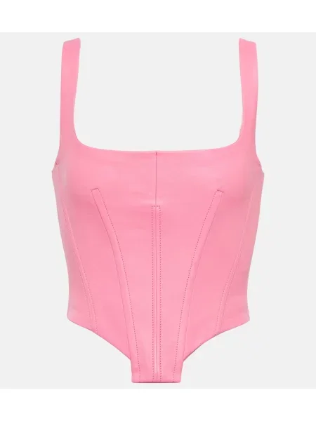 Sutien Stouls din piele roz