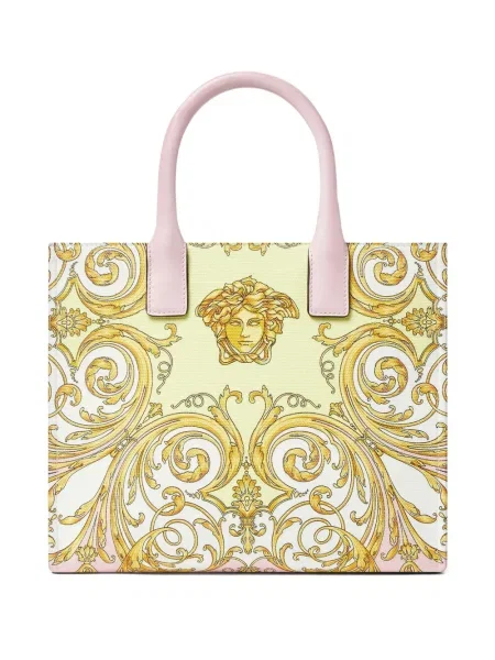 Geantă Versace cu imagine roz