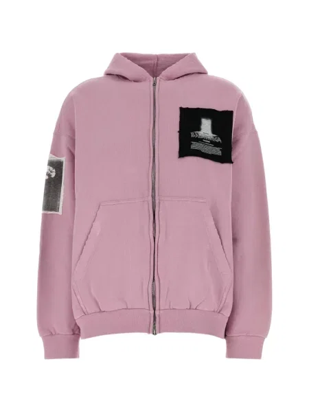 Hanorac cu glugă Balenciaga roz