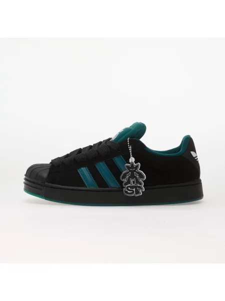 Sneakers adidas Superstar St Core Black/ Rich Green/ Ftwr White EUR 46 alb