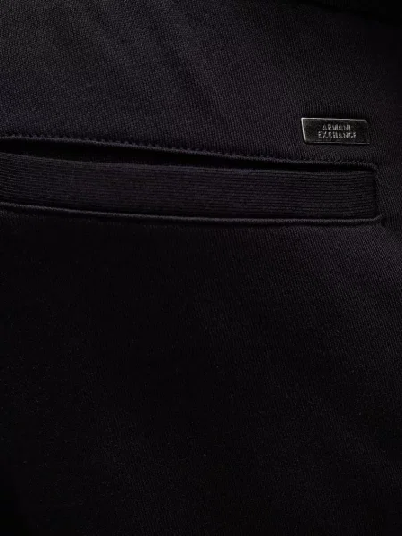 Спортивні штани Armani Exchange однотонні синій