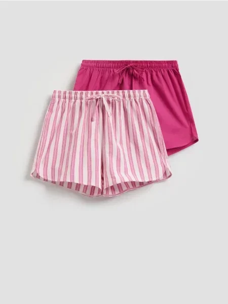 Reserved 2 perechi pantaloni scurți de pijama crimson
