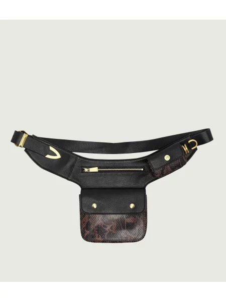 Rucsac Pinko din piele maro