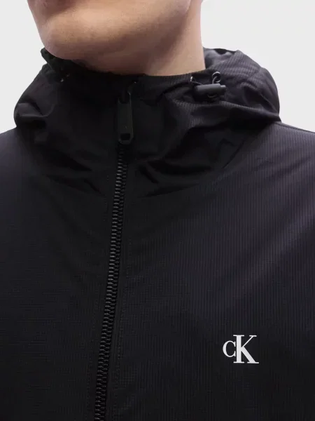 Джинсова куртка Calvin Klein Jeans чорна