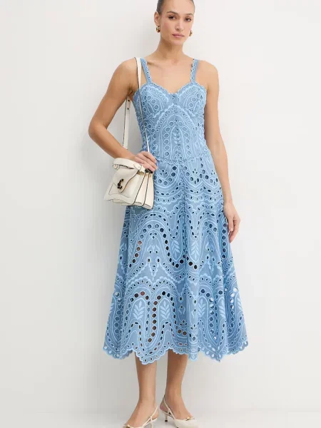Charo Ruiz Ibiza sukienka Solace niebieska