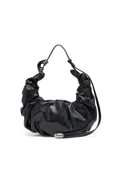 Geanta hobo Diesel negru