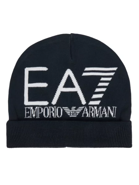 Czapka Emporio Armani niebieska