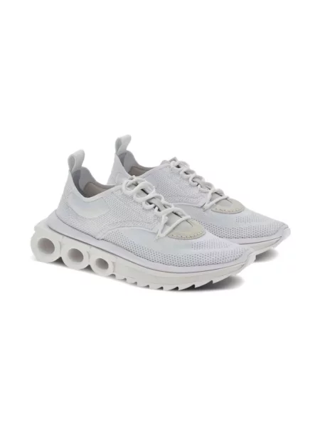 Sneakersy Ferragamo białe