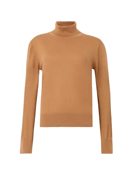 Calvin Klein Bluză cu gât maro