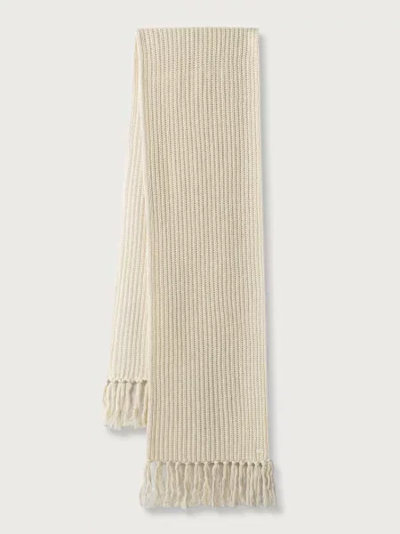 Lacoste fular lână bej