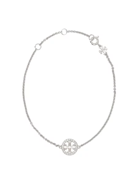 Bransoletka Tory Burch szara