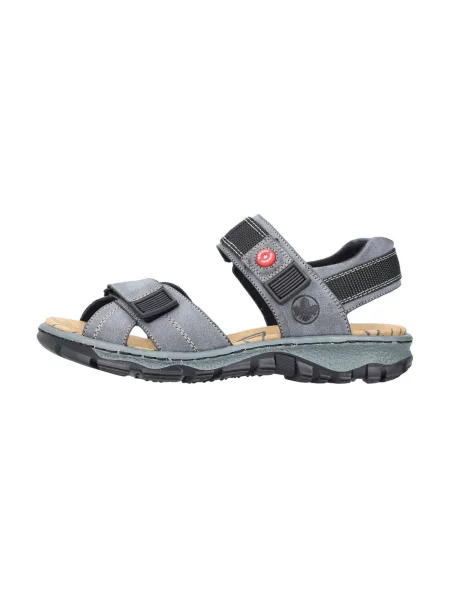 Planinarenje sandale Rieker crna