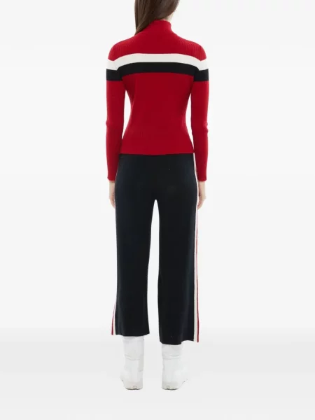 Jeździć na nartach spodnie dresowe Izaak Azanei w paski czarne