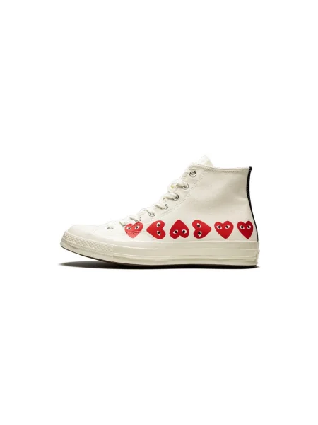 Pantofi Comme Des Garçons alb