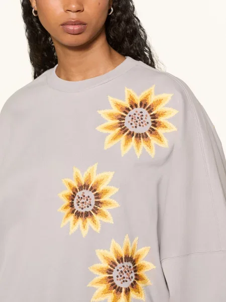 Drykorn Bluza grau żółta