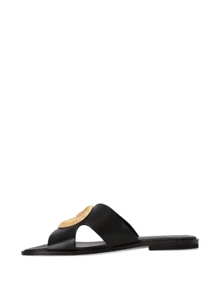 Кожени сандали Kotris Sandals черно